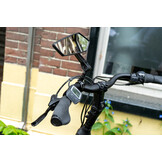 Voltano E-bike Fietsspiegel Links - Zwart - Anti Reflectie