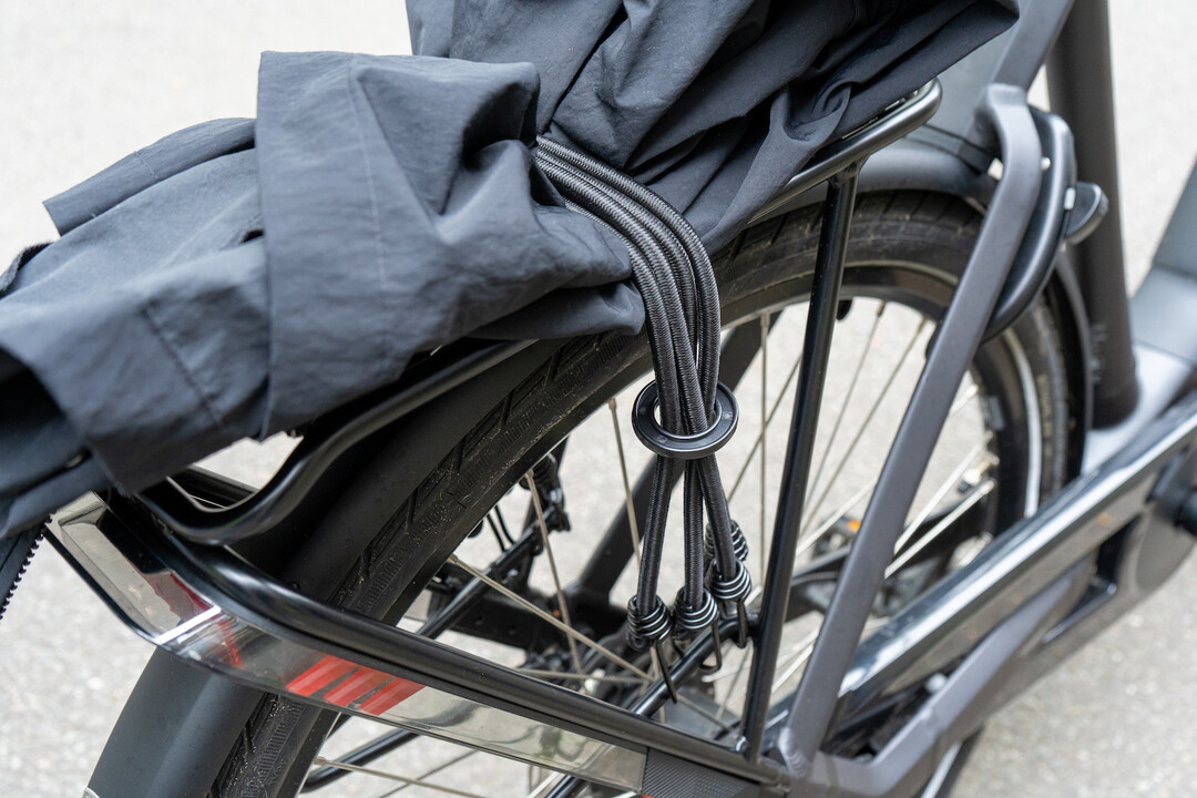 Voltano Spinbinder Fiets - Extra Sterk - Zwart - 4 Armen - 60 - 105 CM