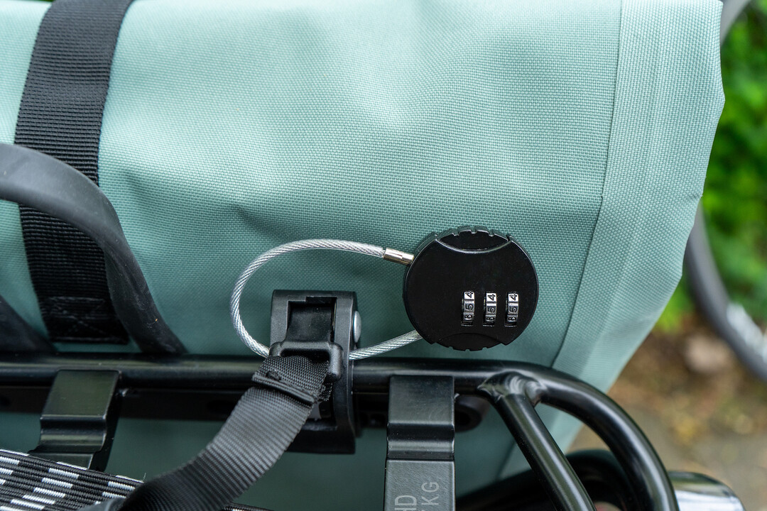 Voltano Fietstas Slot - Hangslot / Cijferslot - Zwart