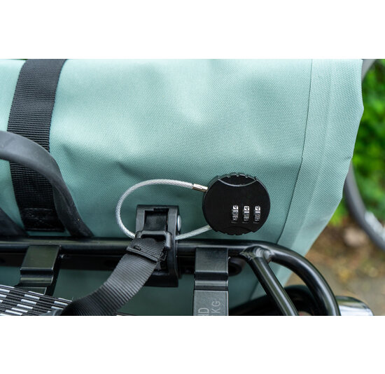 Voltano Fietstas Slot - Hangslot / Cijferslot - Zwart