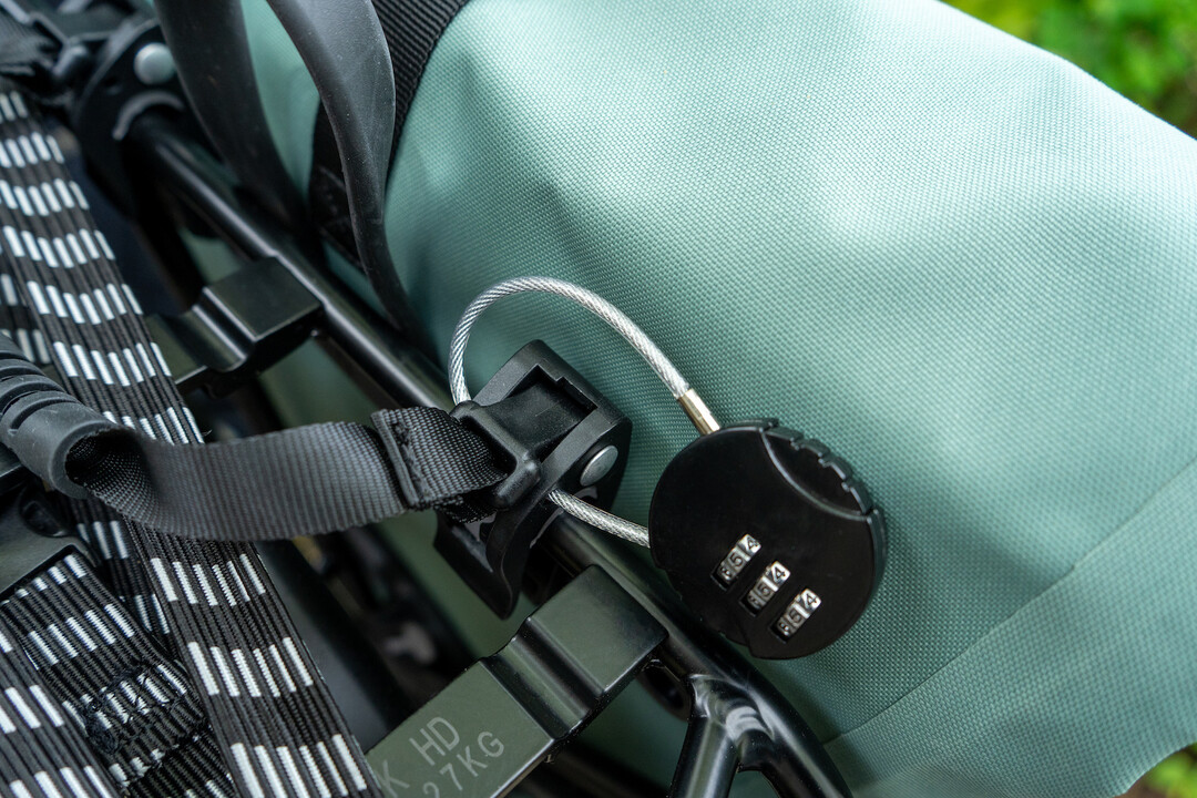 Voltano Fietstas Slot - Hangslot / Cijferslot - Zwart