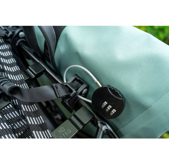 Voltano Fietstas Slot - Hangslot / Cijferslot - Zwart