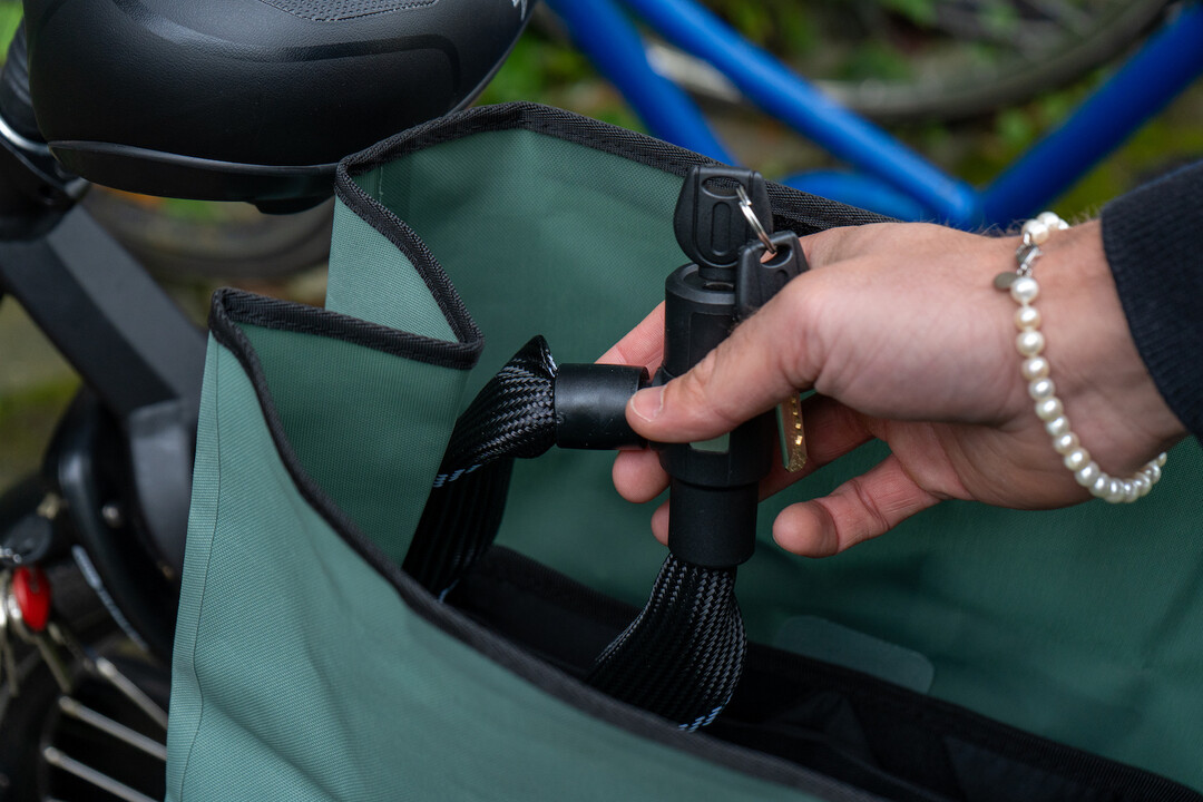 Voltano City Kettingslot - 110CM - 6MM - Nylon Hoes