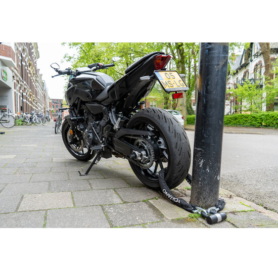 Voltano ART4 Kettingslot Motor Met U-Lock - Zwart - 130 CM -  ART 4 Slot