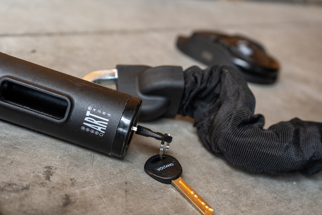 Voltano Securo ART4 Motor Kettingslot Zwart - 130 CM - ART 4 Slot