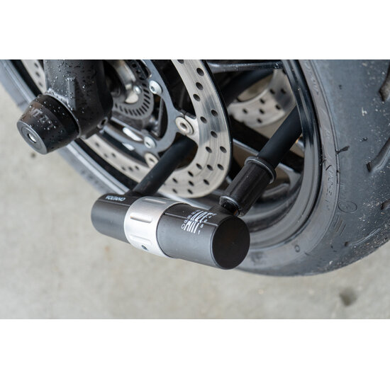 Voltano Beugelslot ART4 - Zwart - Gratis Framehouder - 180 x 320 MM