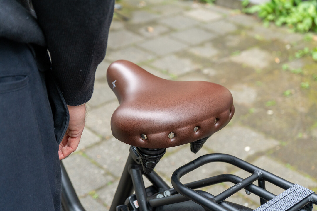 Voltano Drifter Fietszadel 2.0 - Bruin Zadel