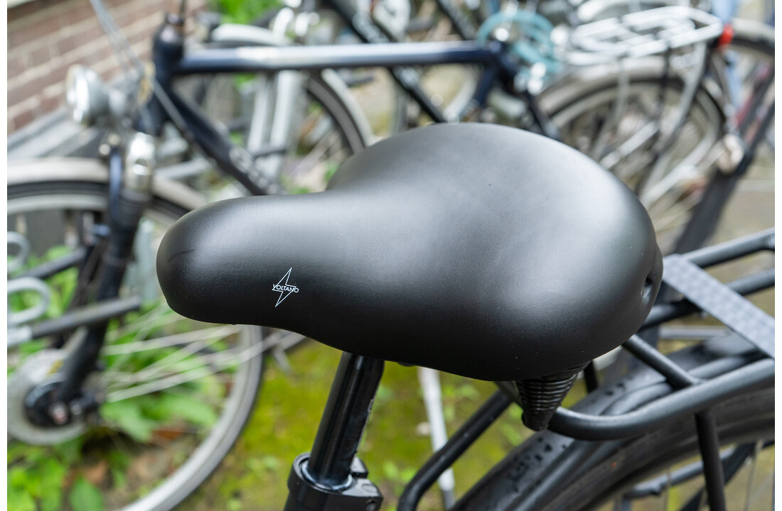 Voltano Drifter Fietszadel 2.0 - Zwart Zadel