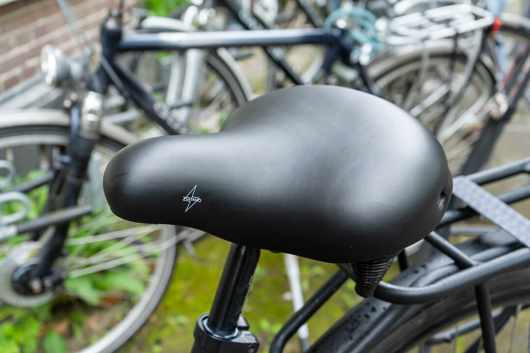 Voltano Drifter Fietszadel 2.0 - Zwart Zadel