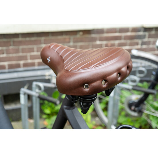 Voltano Drifter Fietszadel Wave 2.0 - Bruin