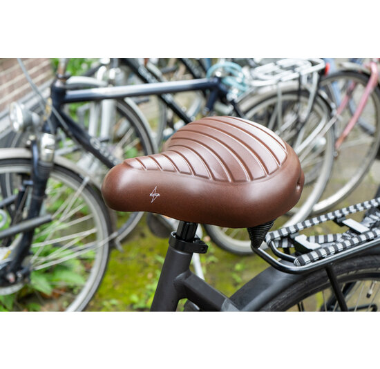 Voltano Drifter Fietszadel Wave 2.0 - Bruin