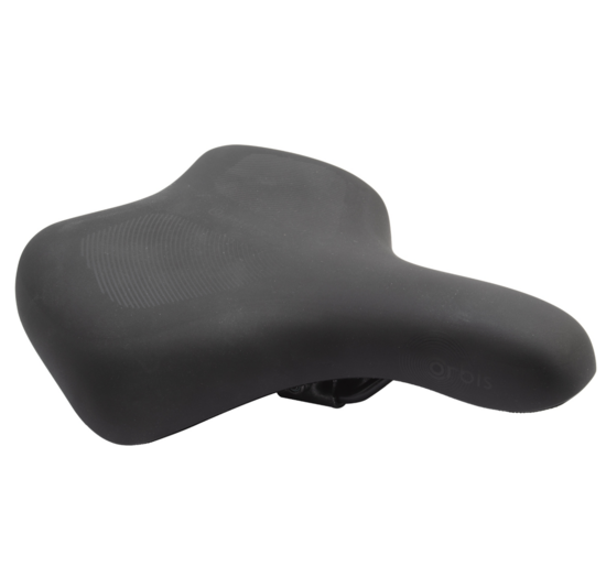Selle Royal Orbis Cruiser Breed Fietszadel Met Handgreep - Unisex Zadel - Zwart