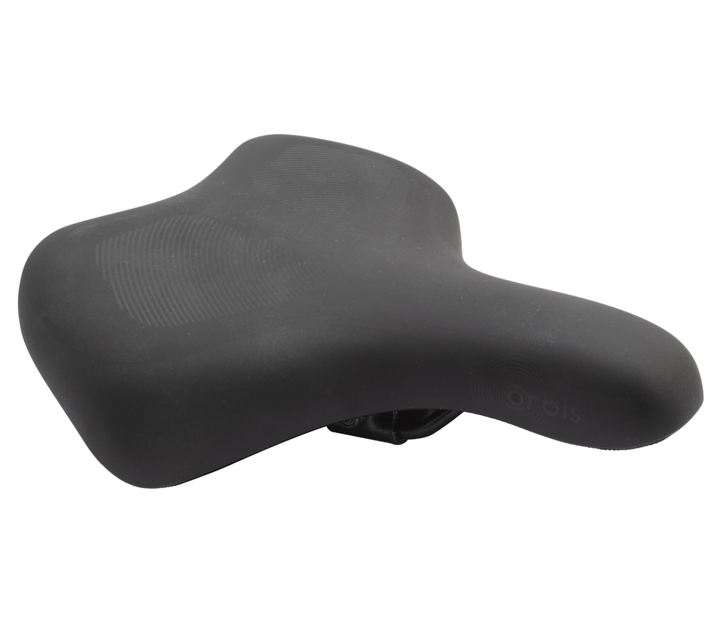 Selle Royal Orbis Cruiser Breed Fietszadel Met Handgreep - Unisex Zadel - Zwart