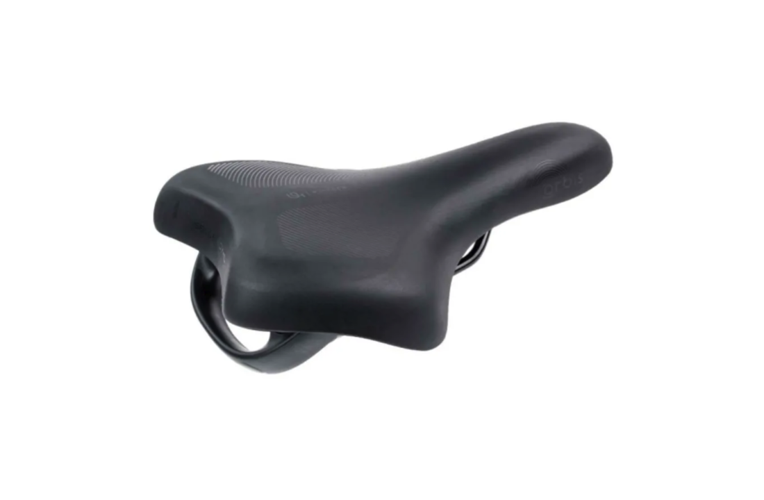 Selle Royal Orbid Cruiser Breed Fietszadel Met Handgreep - Unisex Zadel - Zwart
