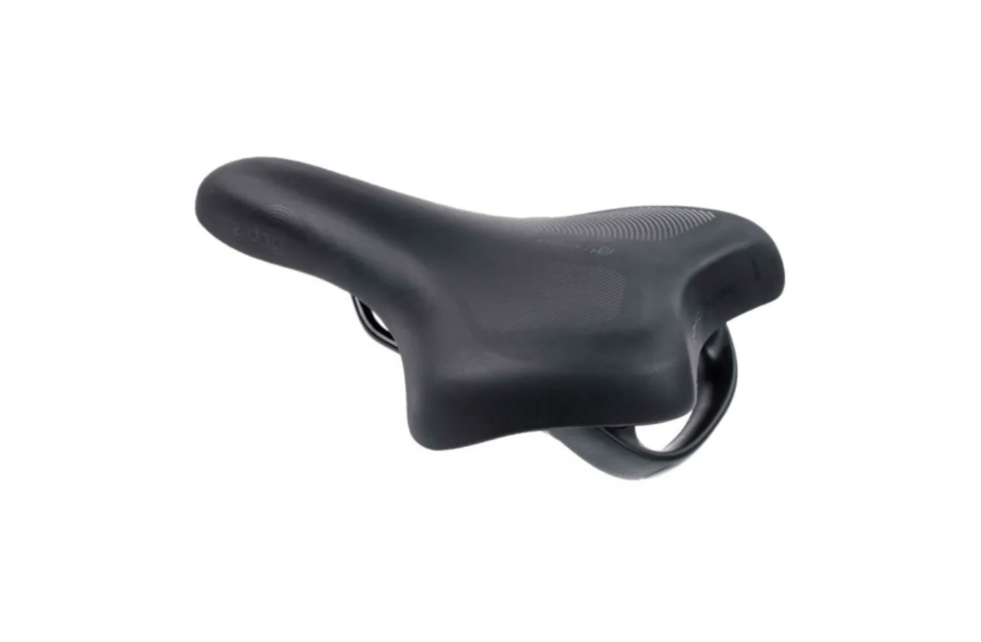 Selle Royal Orbid Cruiser Breed Fietszadel Met Handgreep - Unisex Zadel - Zwart