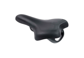 Selle Royal Orbis Cruiser Breed Fietszadel Met Handgreep - Unisex Zadel - Zwart