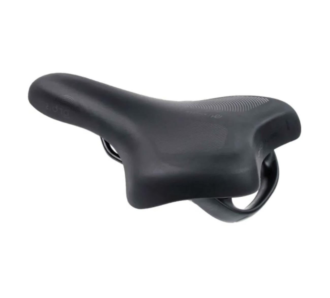 Selle Royal Selle Royal Orbis Cruiser Breed Fietszadel Met Handgreep - Unisex Zadel - Zwart