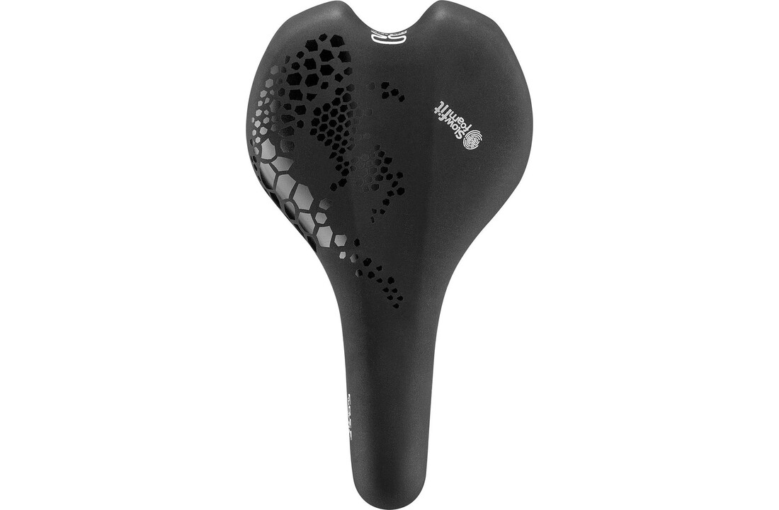Selle Royal Freeway Fit Athletic Fietszadel Trekking Zadel - Zwart