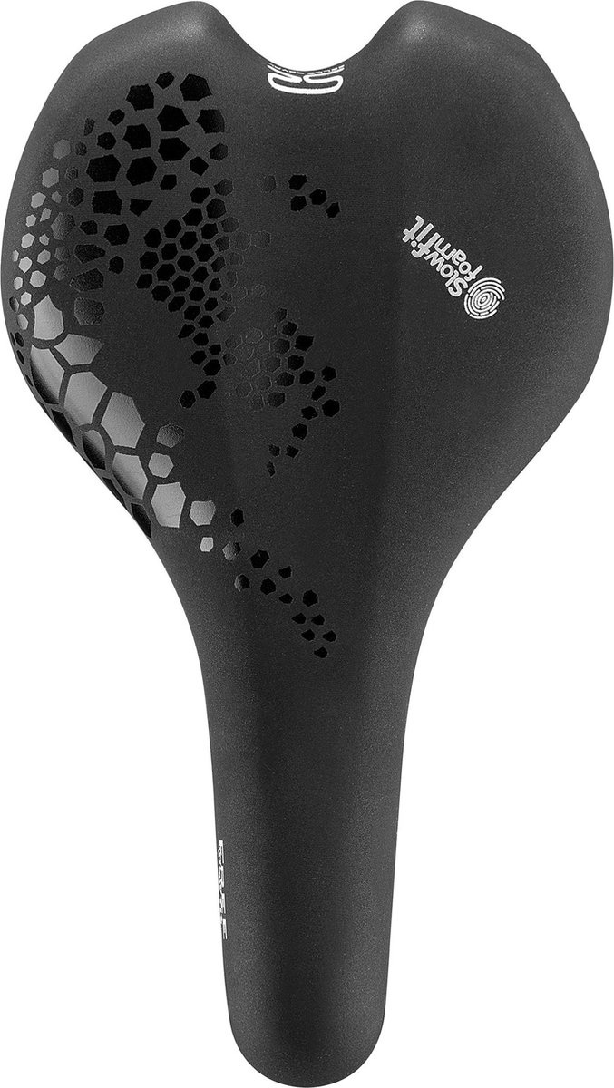 Selle Royal Freeway Fit Athletic Fietszadel Trekking Zadel - Zwart