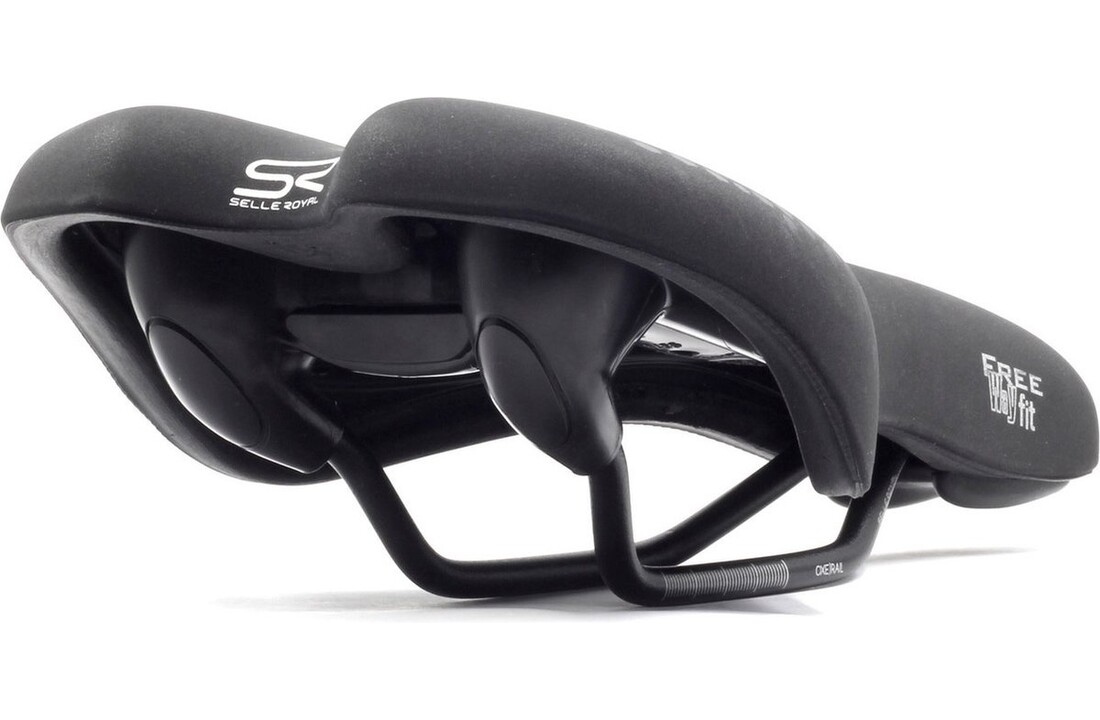 Selle Royal Freeway Fit Athletic Fietszadel Trekking Zadel - Zwart