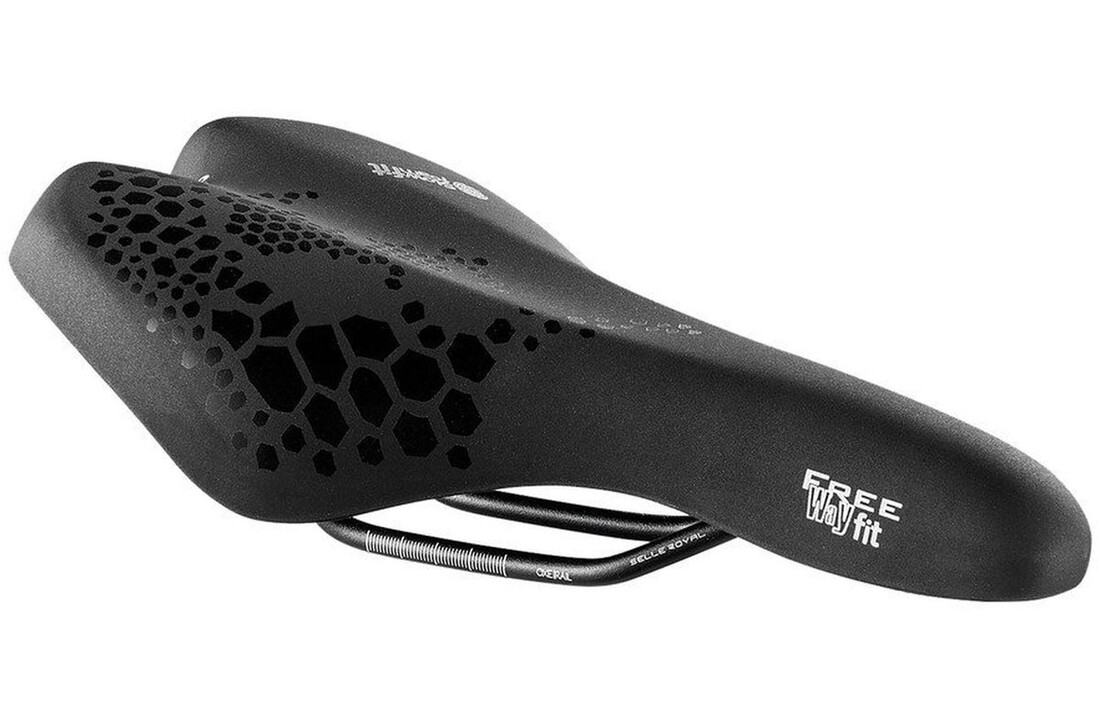 Selle Royal Freeway Fit Athletic Fietszadel Trekking Zadel - Zwart