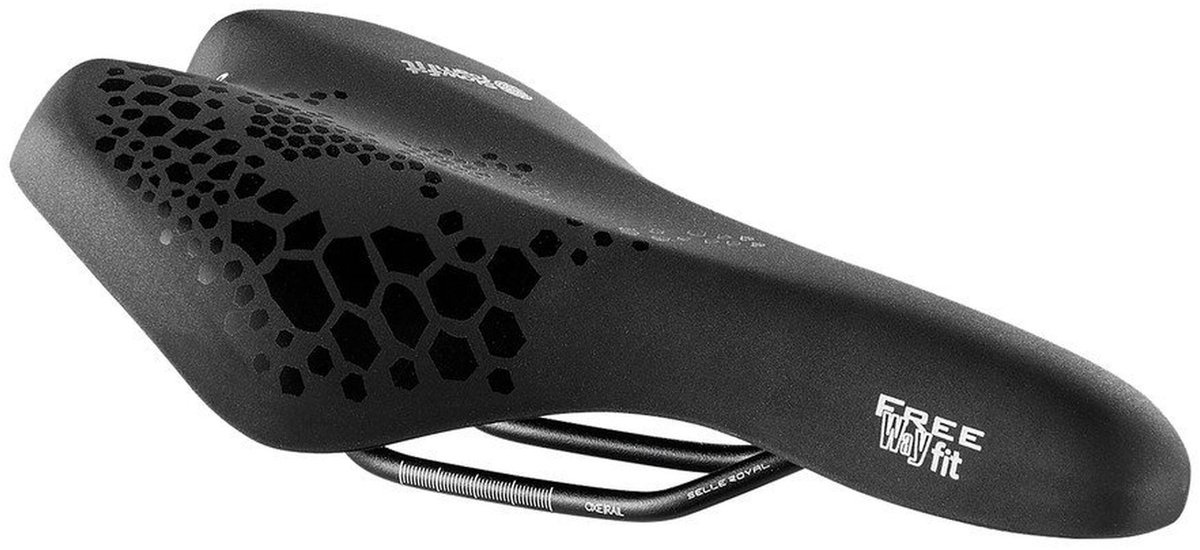 Selle Royal Freeway Fit Athletic Fietszadel Trekking Zadel - Zwart