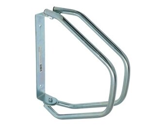 Dresco Muurbeugel Fietsenrek - 1 Fiets - Aluminium - 180° Draaibaar