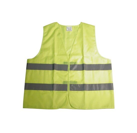 Dresco Veiligheidshesje - Geel - Reflectie