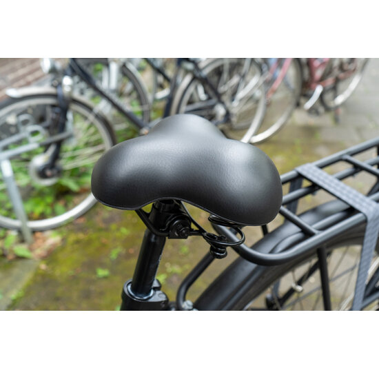 Voltano Rocky zadel / Fietszadel Met Punt - Zwart