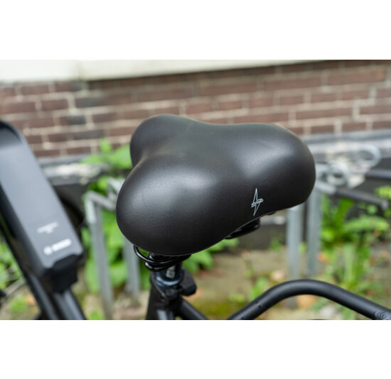 Voltano Rocky zadel / Fietszadel Met Punt - Zwart