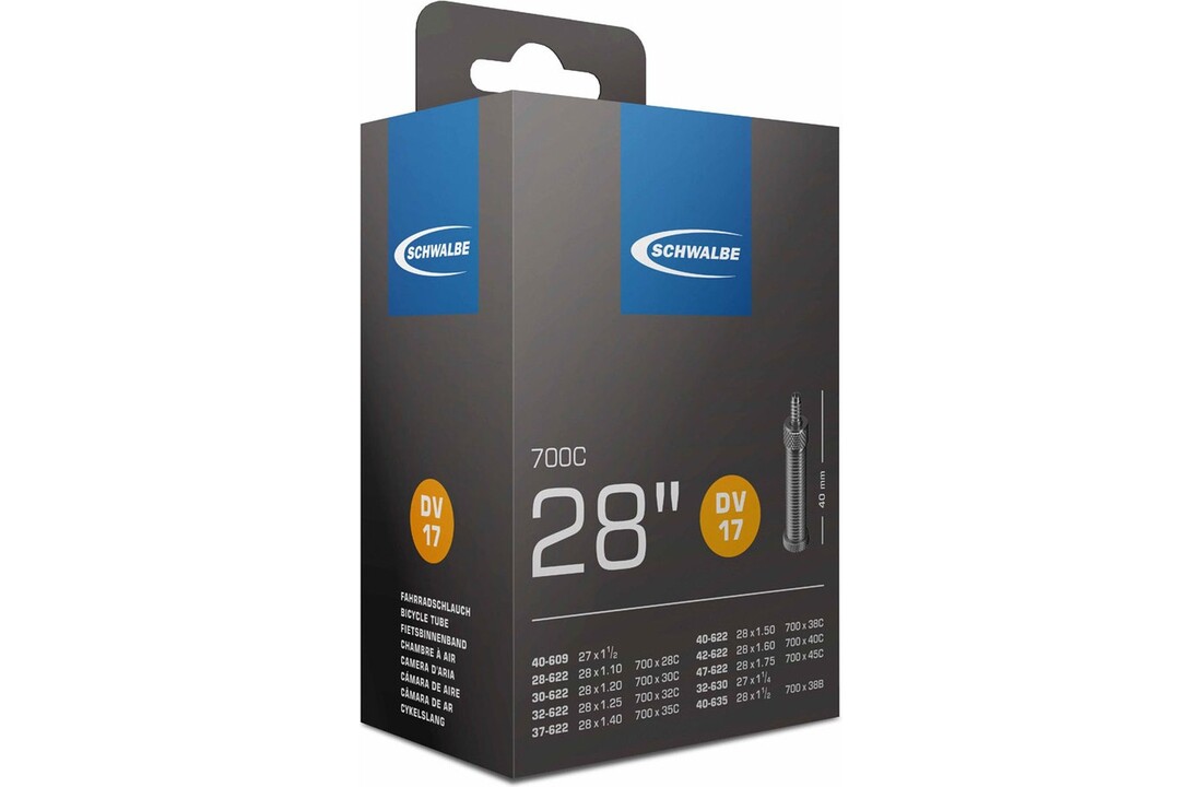 Schwalbe Binnenband - DV17 - 28 inch x 1.10 - 1.75 - Hollands Ventiel - 40mm Ventiel