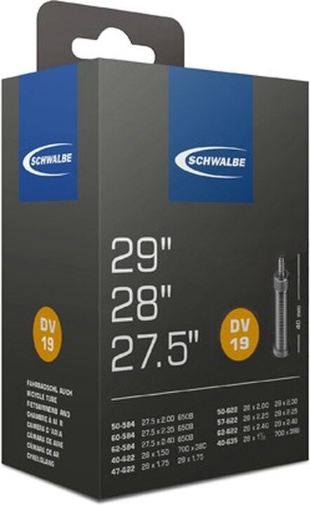 Schwalbe Binnenband DV19 - 27.5 / 28 / 29 Inch - 40/62 - 584/635
