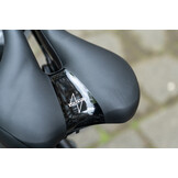 Voltano Fietszadel Elegance - Zwart - Trekking Gel Zadel - Heren