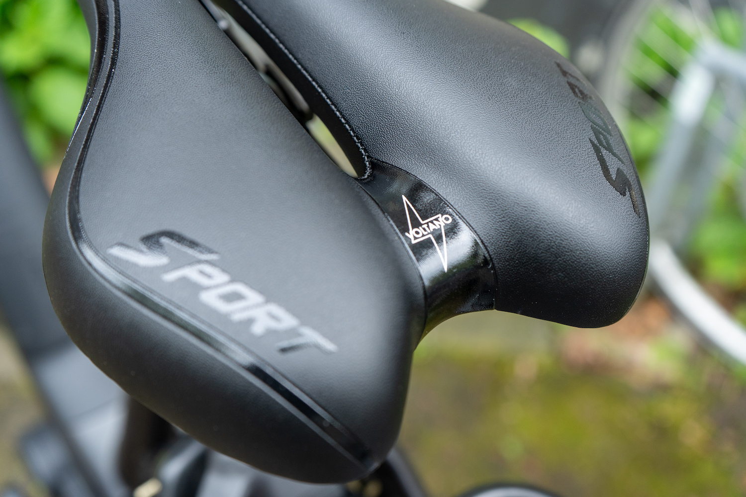 Voltano Sport Fietszadel – Zwart - Gel - Trekking Zadel