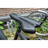 Voltano Sport Fietszadel – Zwart - Gel - Trekking Zadel