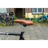 Voltano Sport Trekking Fietszadel - Unisex - Bruin