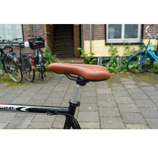 Voltano Sport Trekking Fietszadel - Unisex - Bruin