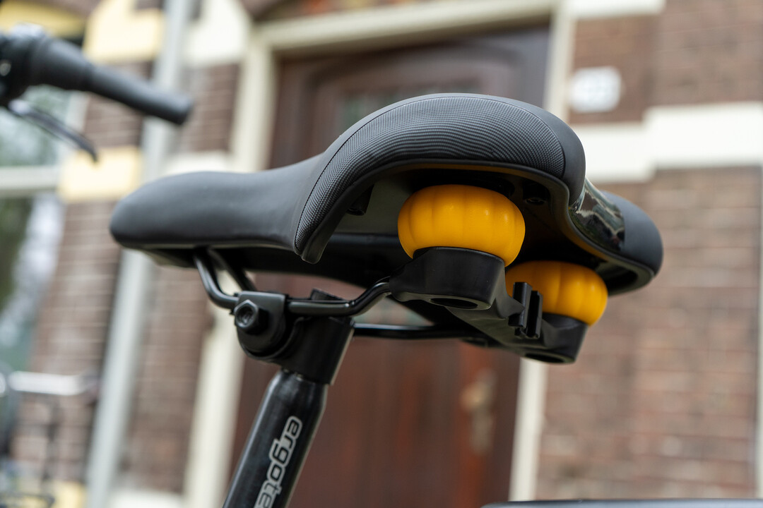 Voltano Fietszadel Elegance - Zwart - Dames - Gel Zadel