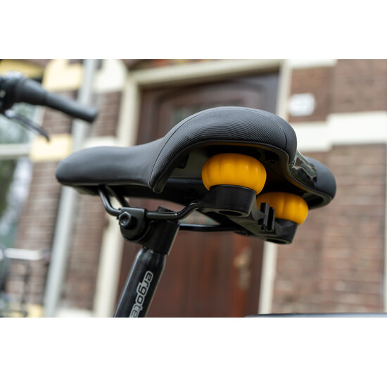 Voltano Fietszadel Elegance - Zwart - Dames - Gel Zadel