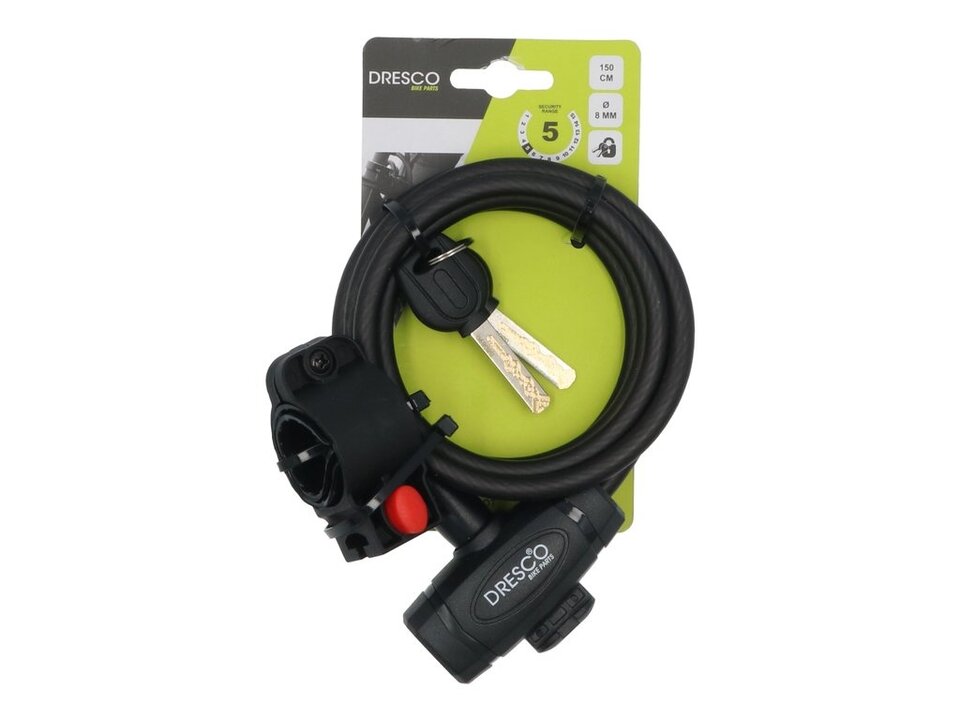 Dresco Kabelslot 150/8 - 150 CM - Met Houder