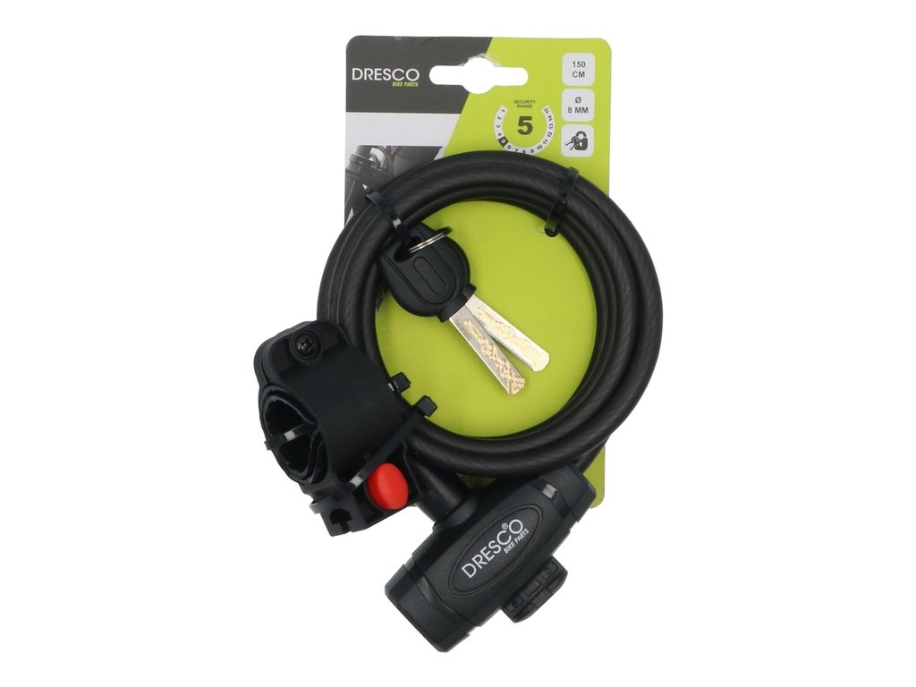Dresco Kabelslot 150/8 - 150 CM - Met Houder