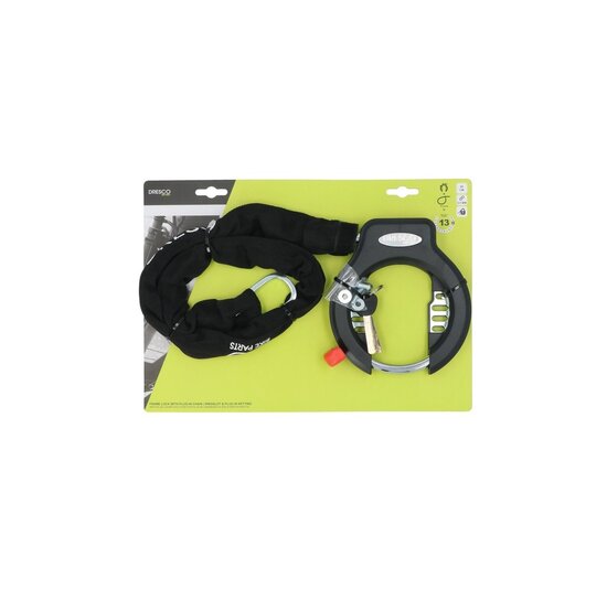 Dresco Ringslot + Insteekketting Set - Plug in Ketting 90 CM