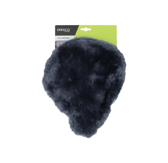 Dresco Zadelhoes Schapenvacht - Zadeldek Grijs