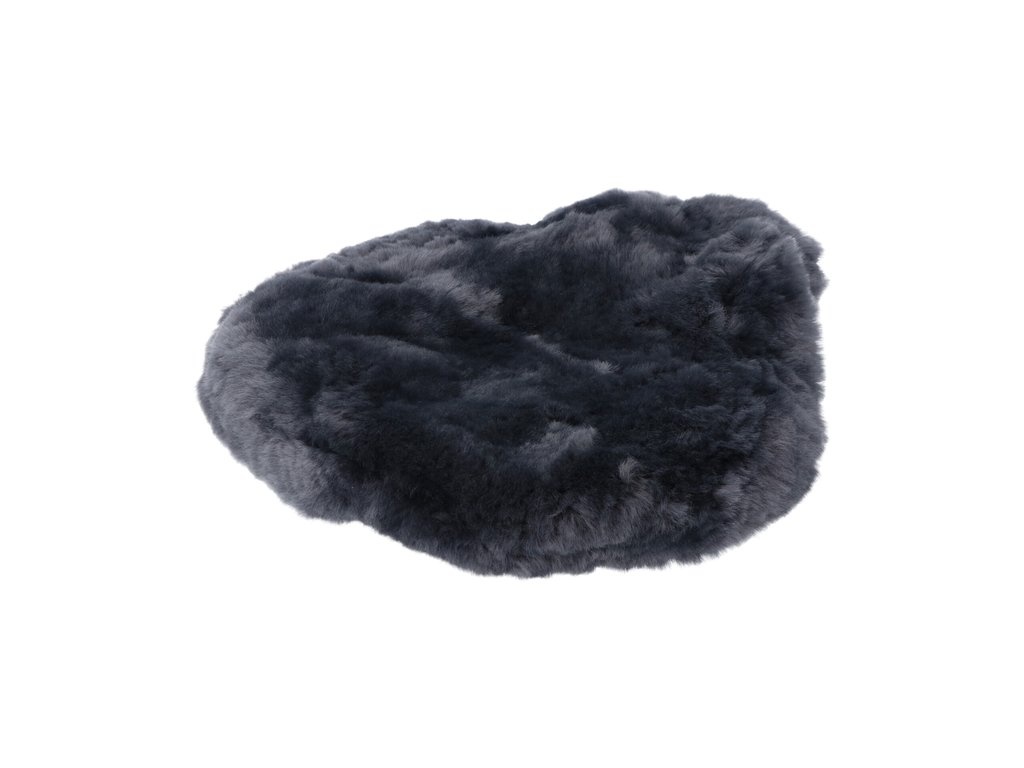 Dresco Zadelhoes Schapenvacht - Zadeldek Grijs