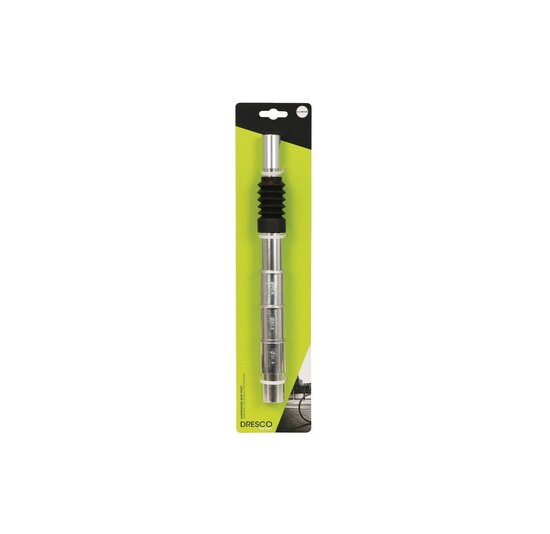 Dresco Verende Zadelpen Zilver Aluminium - 27.2 MM - Met Opvulbussen Naar 30.4 MM, 30.8 MM en 31.6 MM