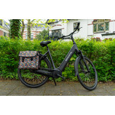 Voltano Dubbele Fietstas Floral Fiesta - 38 Liter - Waterdicht Polyester