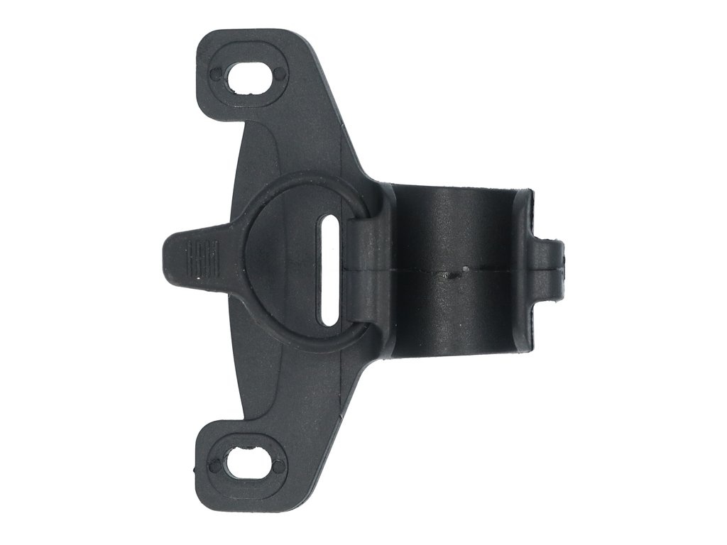 Dresco Mini Pomp Met Manometer - Fietspomp Met Bevestigingsbeugel - Zwart / Grijs
