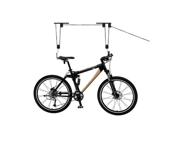 Dresco Fietslift Ophangsysteem - Max 20 KG - Zwart