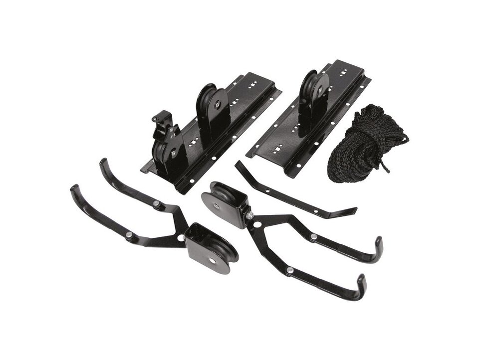 Dresco Fietslift Ophangsysteem - Max 20 KG - Zwart