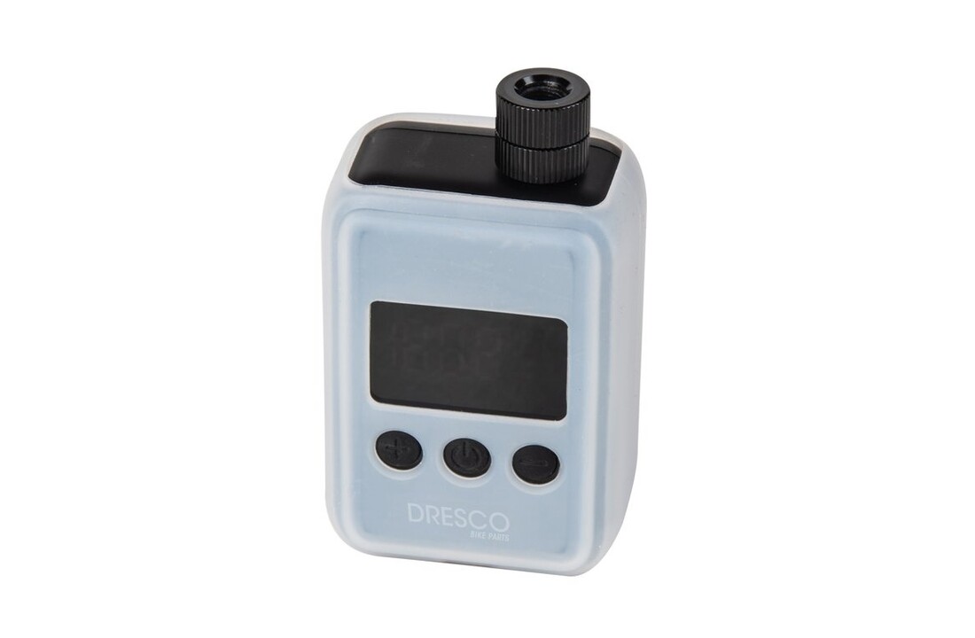 Dresco Elektrische Fietspomp Compact – 125 PSI / 8.6 Bar – USB-C Oplaadbaar – Voor Fiets, Motor en Bal - Zwart